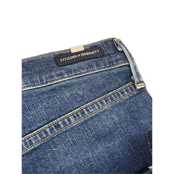 Citizens of Humanity Women’s 25 Rocket High Rise Skinny Jeans Raw Hem NEW - Picture 10 of 10